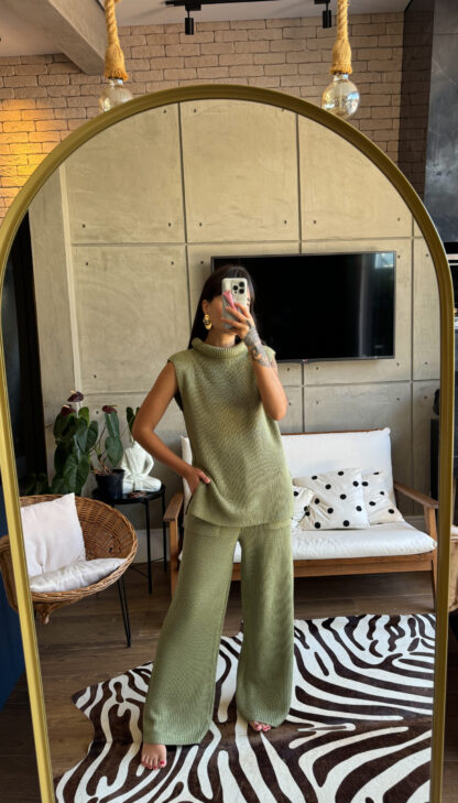 Conjunto Podre de chic (verde)