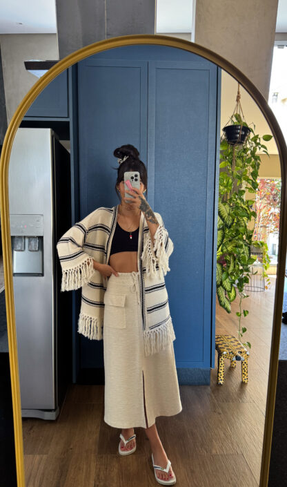 Conjunto LUZ DO SOL✨💡 (kimono + saia) - Image 3
