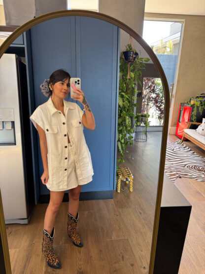 Conjunto Audrey✨💡(coletao+Bermuda)