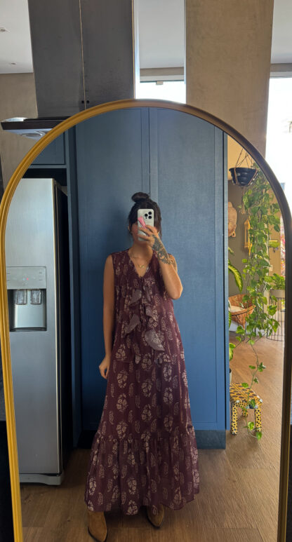 Conjunto Astrid Paisley(marrom)✨ - Image 7