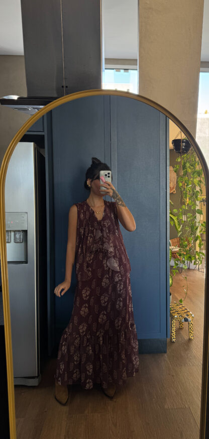 Conjunto Astrid Paisley(marrom)✨ - Image 4