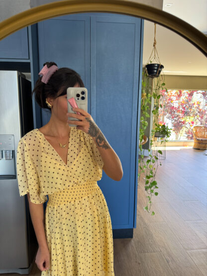 Vestido LIVRE AO SOL✨☀️(poá marrom) - Image 8