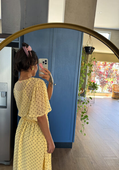 Vestido LIVRE AO SOL✨☀️(poá marrom) - Image 5