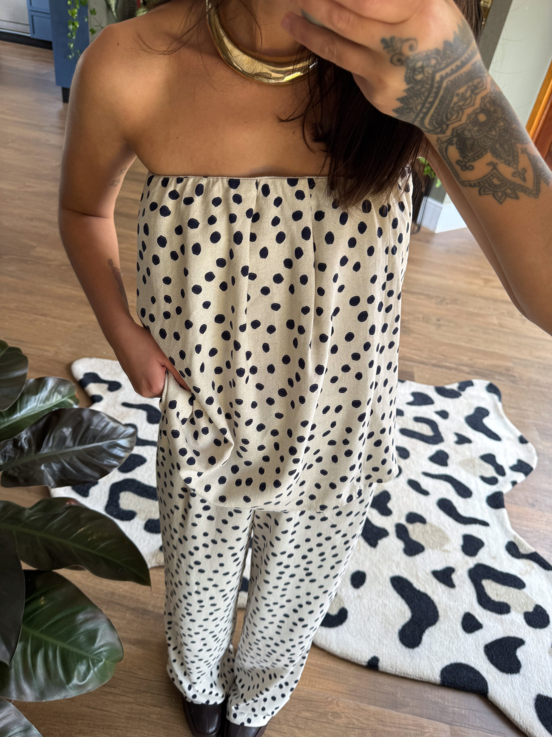 Conjunto Serena Poá(linho +algodão)✨ - Imagem 6