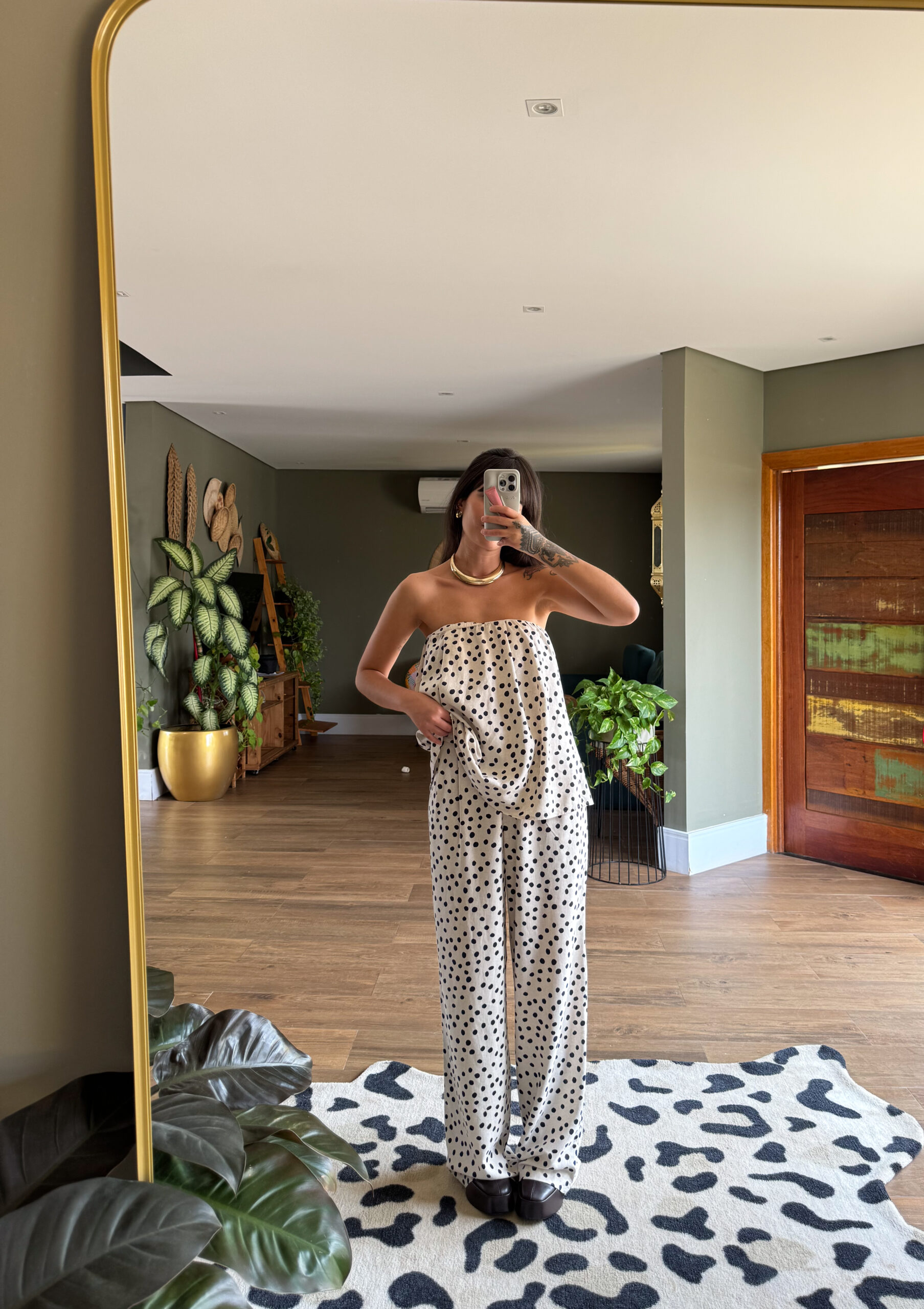 Conjunto Serena Poá(linho +algodão)✨ - Imagem 5