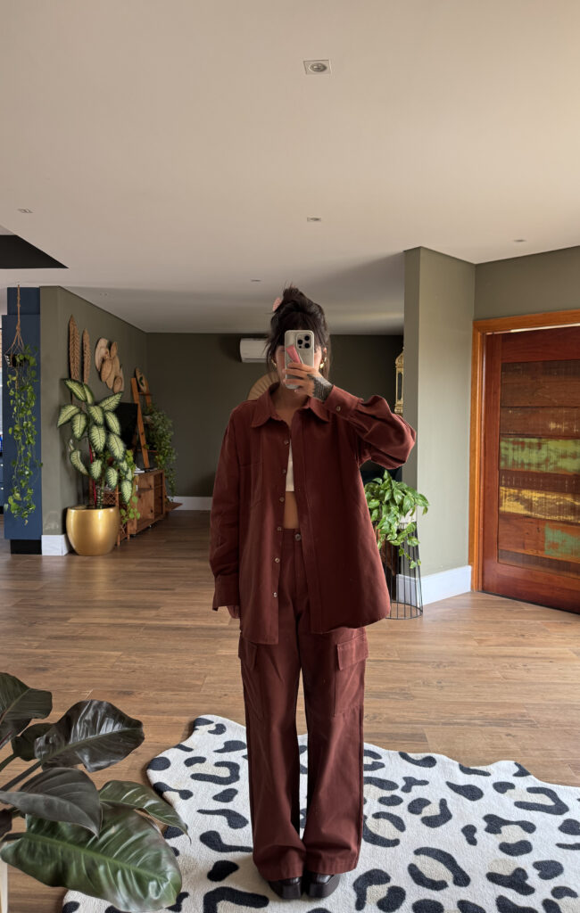 Conjunto Lu ✨(Marrom)