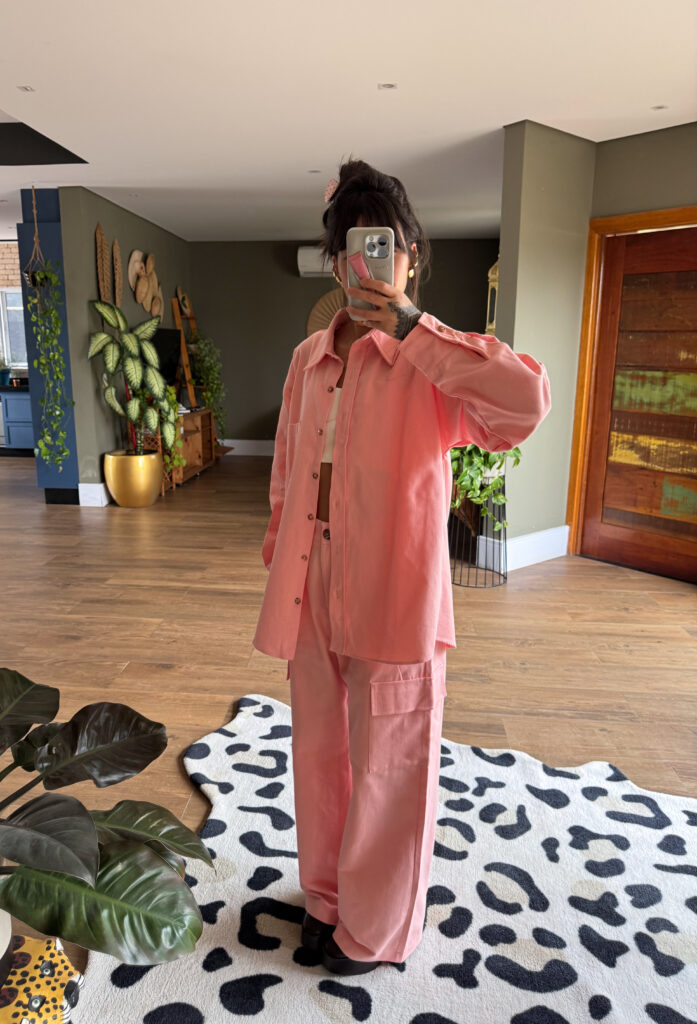 Conjunto Lu✨(Rosa buquê)