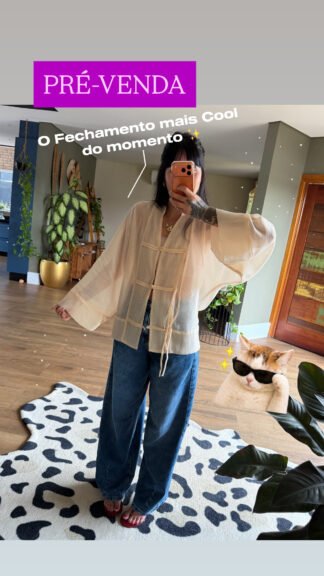 Blusa/Kimono BENEDITA✨